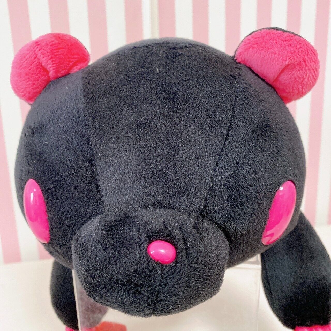 TAiTo Gloomy Bloody Bear Pouch Black Plush Soft Toy Coquettish Pink Chax GP CGP