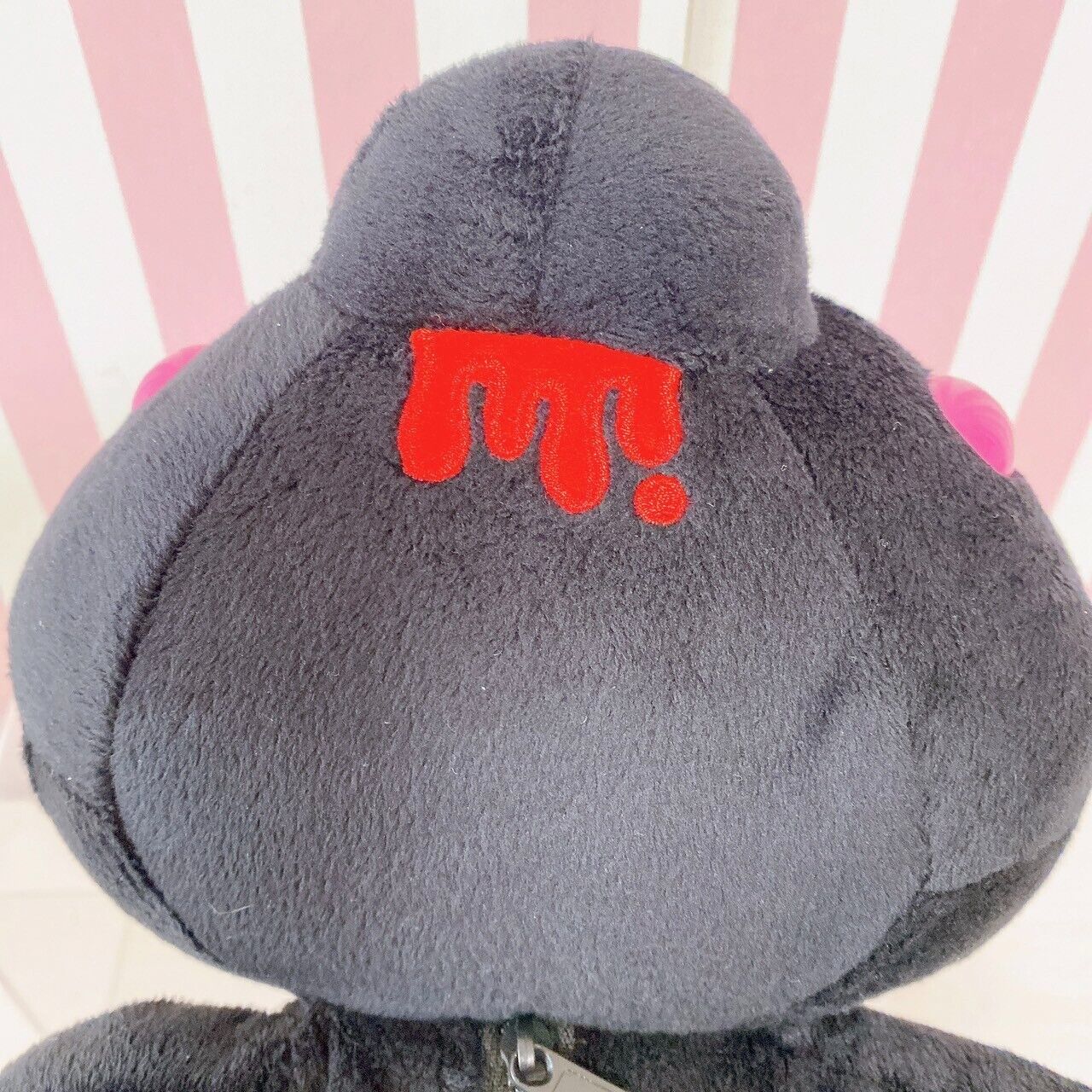 TAiTo Gloomy Bloody Bear Pouch Black Plush Soft Toy Coquettish Pink Chax GP CGP