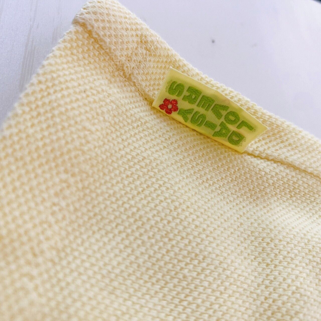 Daisy Lovers One Piece Yellow 130cm Pleats Skirt Kids Bear Button Ribbon Collar