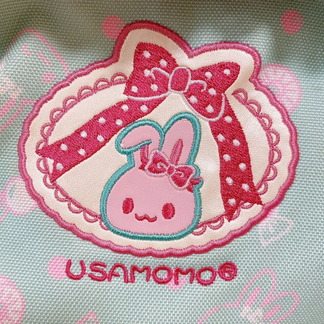 Mother Garden Usamomo Rucksack Backpack School Bag Pink Blue Ribbon Candy Frill