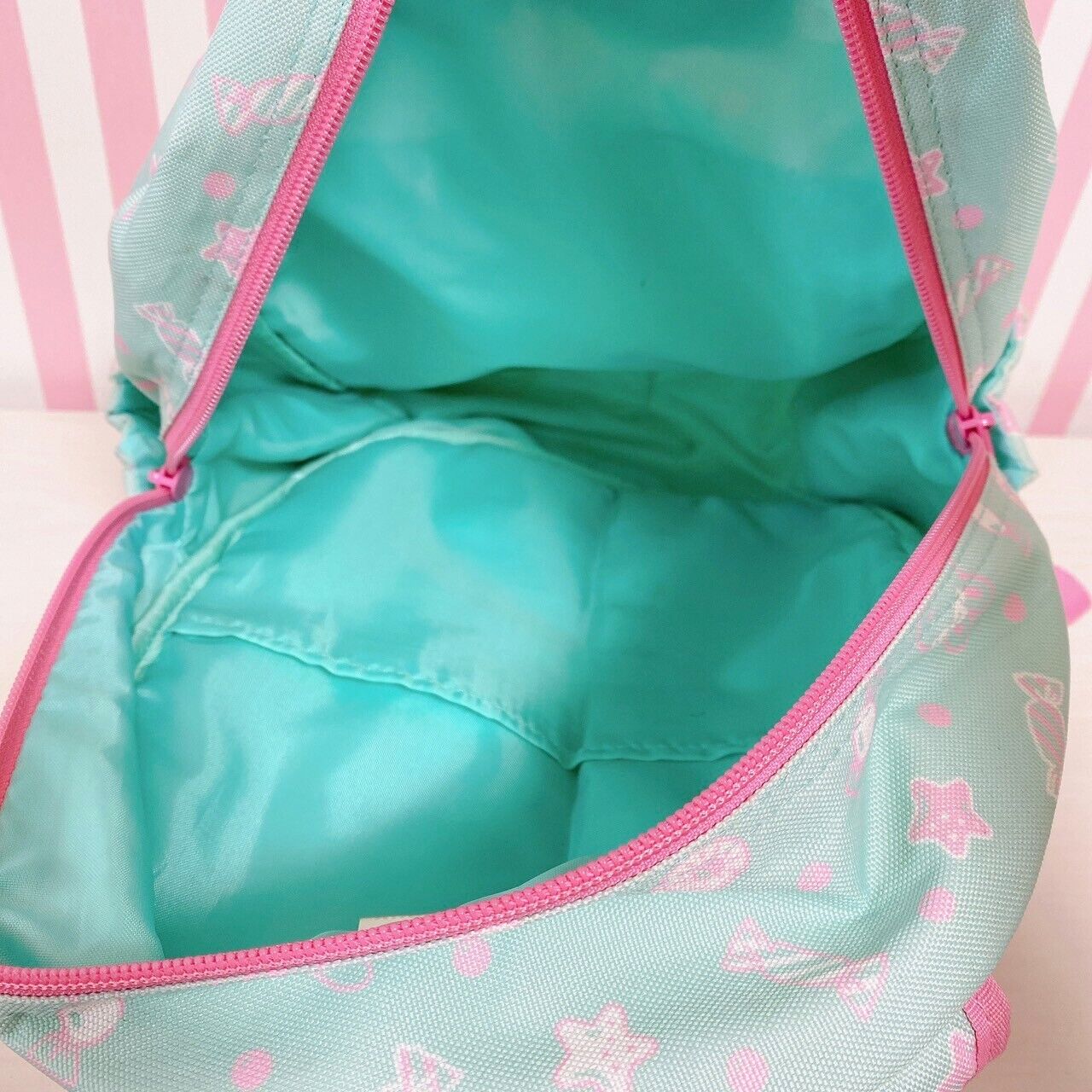 Mother Garden Usamomo Rucksack Backpack School Bag Pink Blue Ribbon Candy Frill