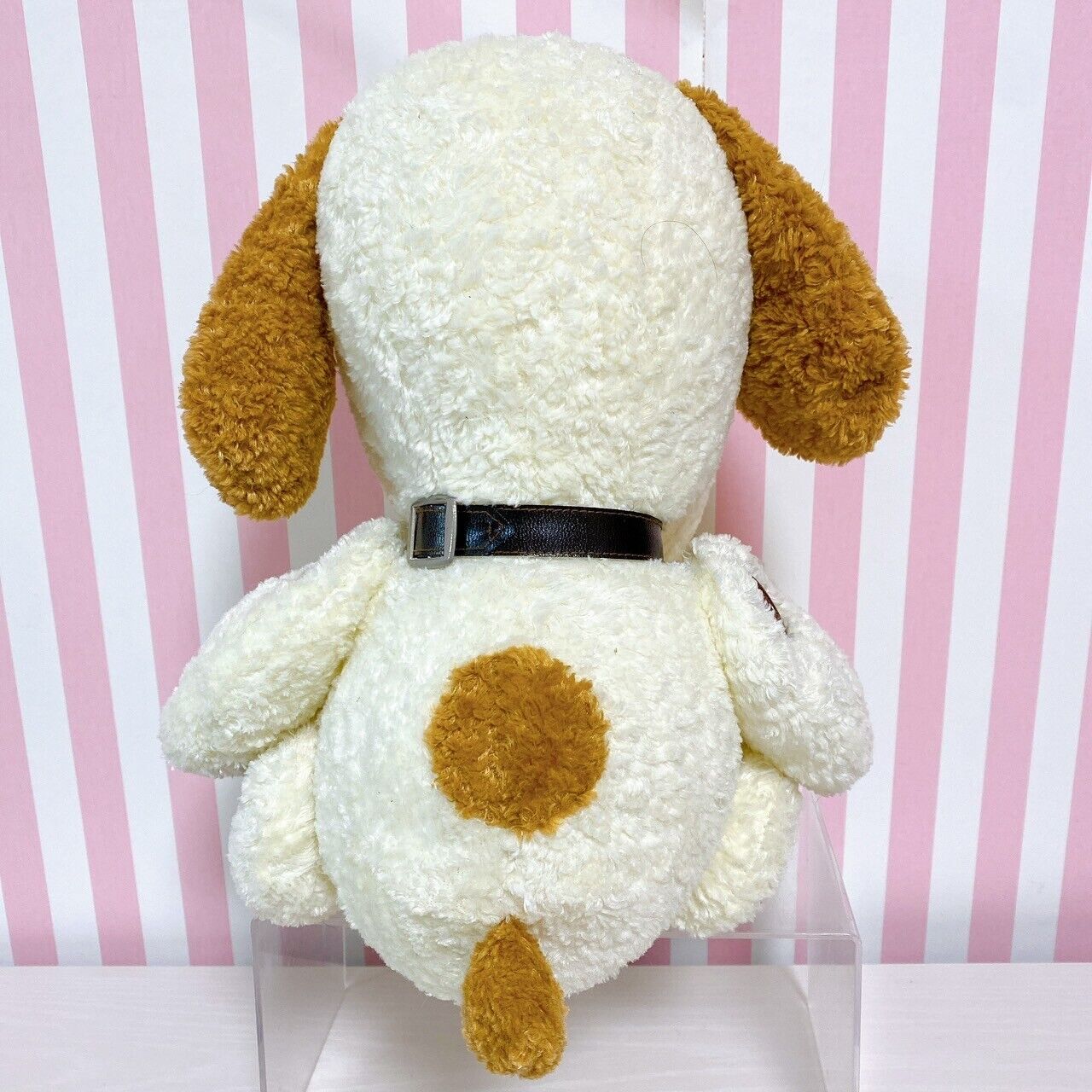 Snoopy Plush Movable Soft Stuffed Toy Peanuts White Brown Fluffy Kawaii Dog Rare