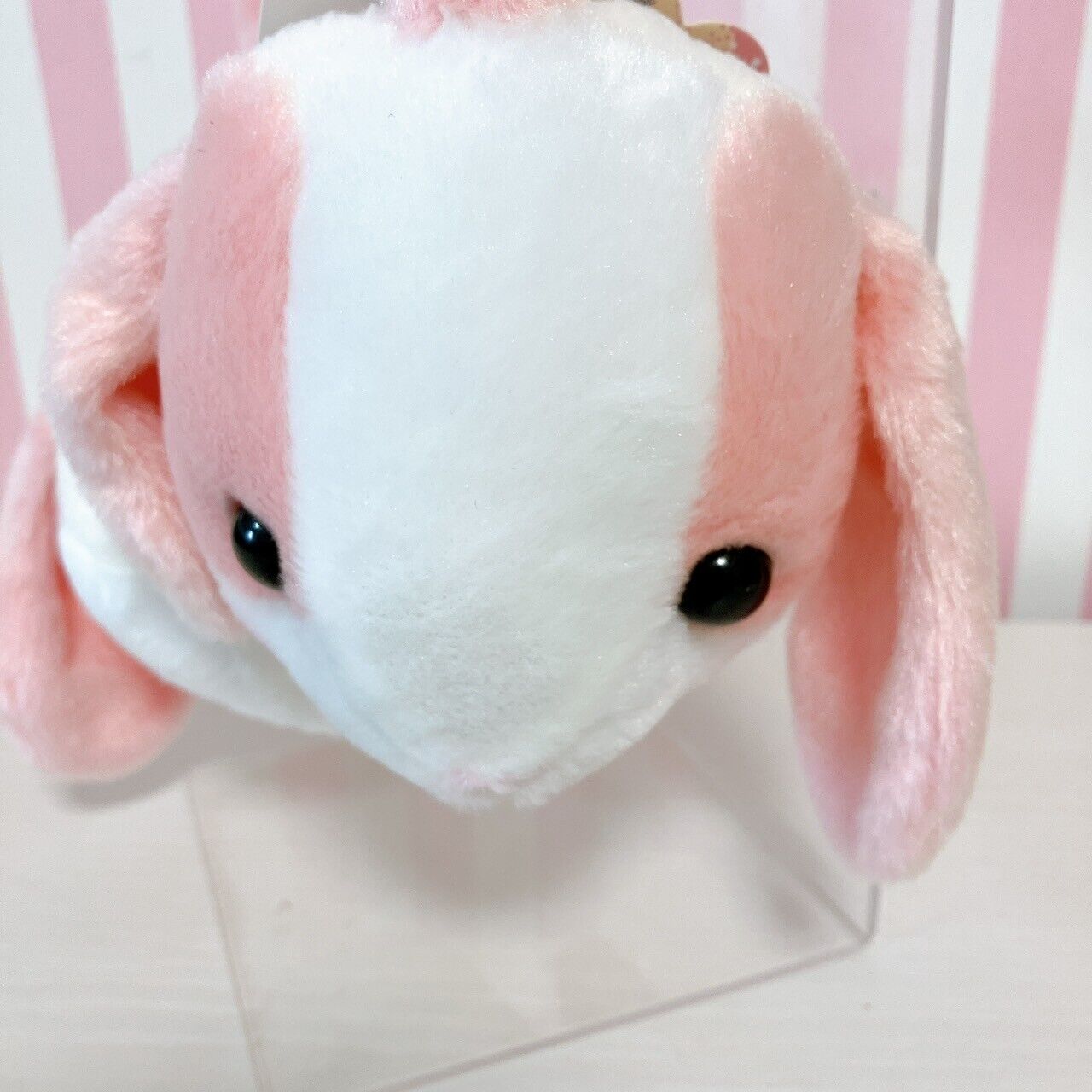 Poteusa Roppy Earmuffs Ichigomiruku Chan Pink White Clothes Accessory Character