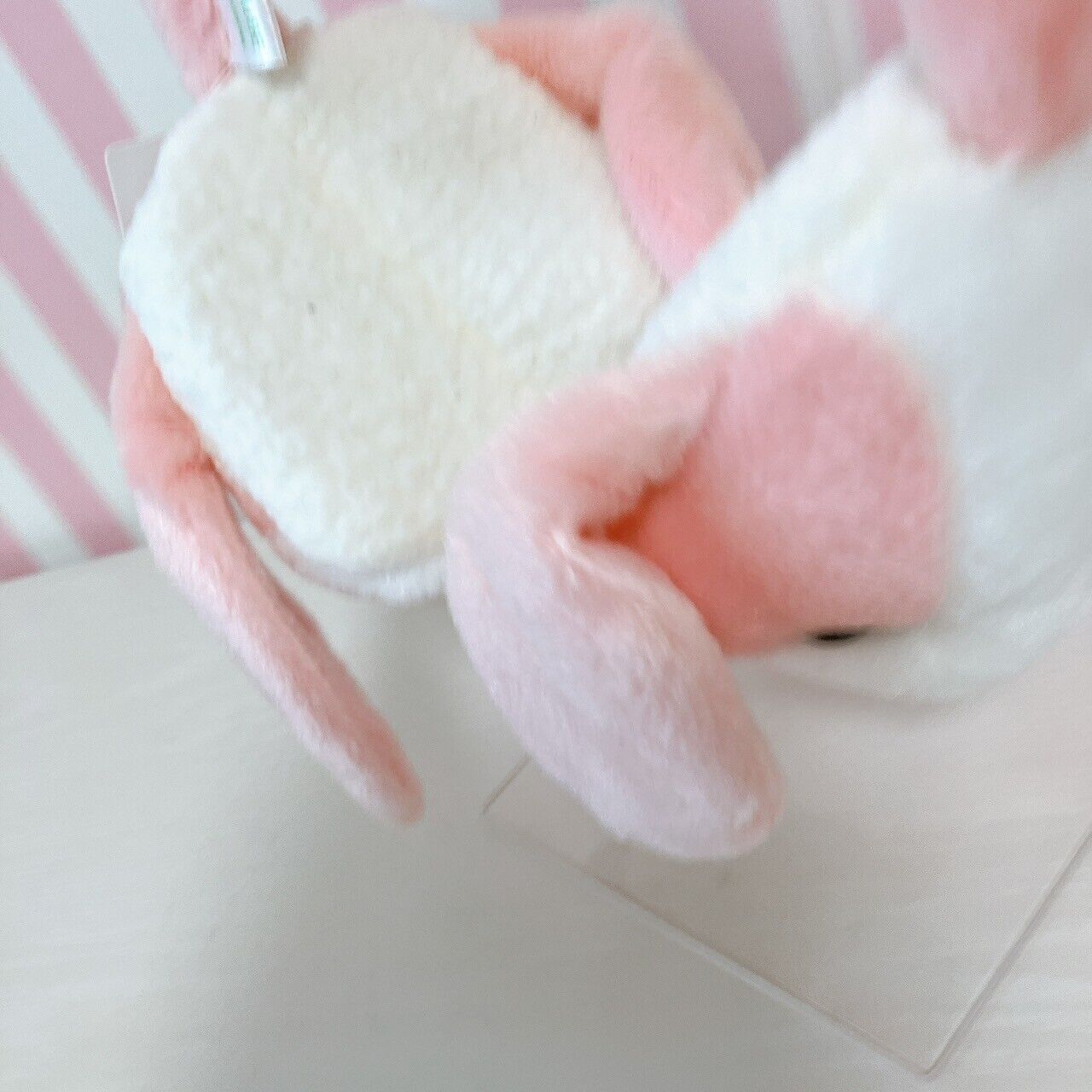 Poteusa Roppy Earmuffs Ichigomiruku Chan Pink White Clothes Accessory Character