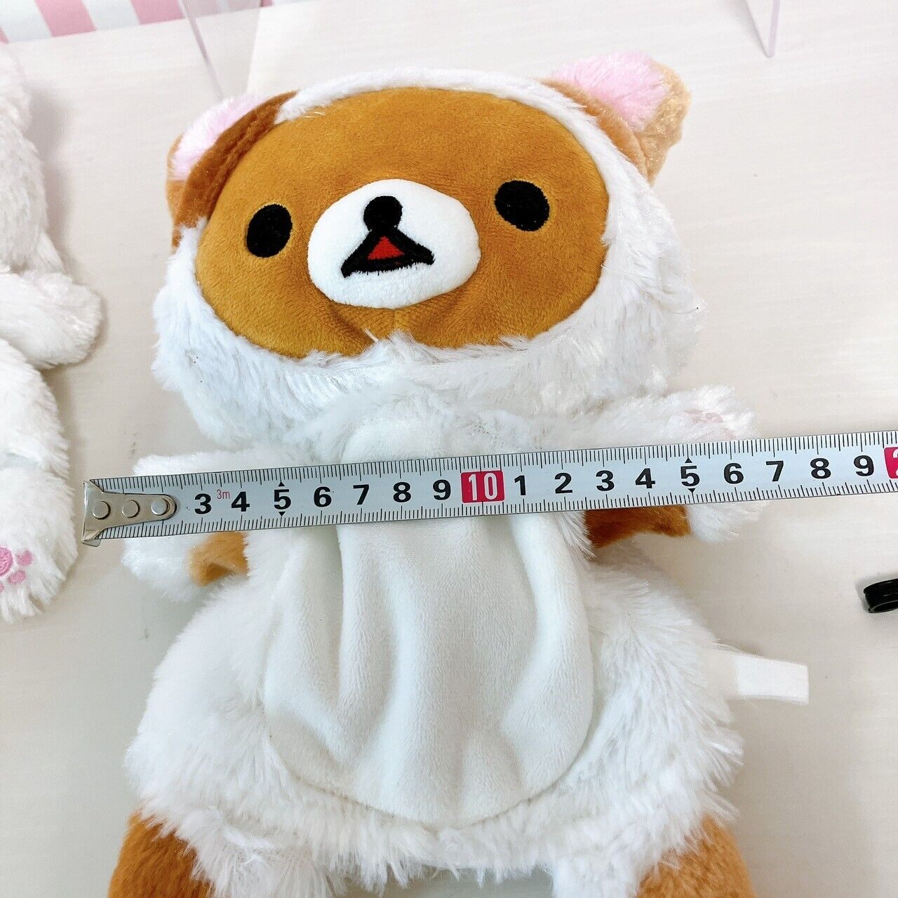 San-x Rilakkuma Korilakkuma Plush Set Mascot Soft Puppet Cat Bear Brown White