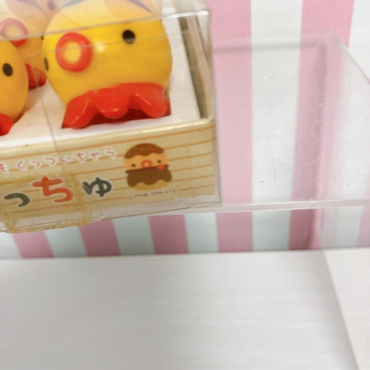 Takochu Octopus Boxed 6 pieces Set Mini Mascot Soft Toy Doll Takoyaki Figure