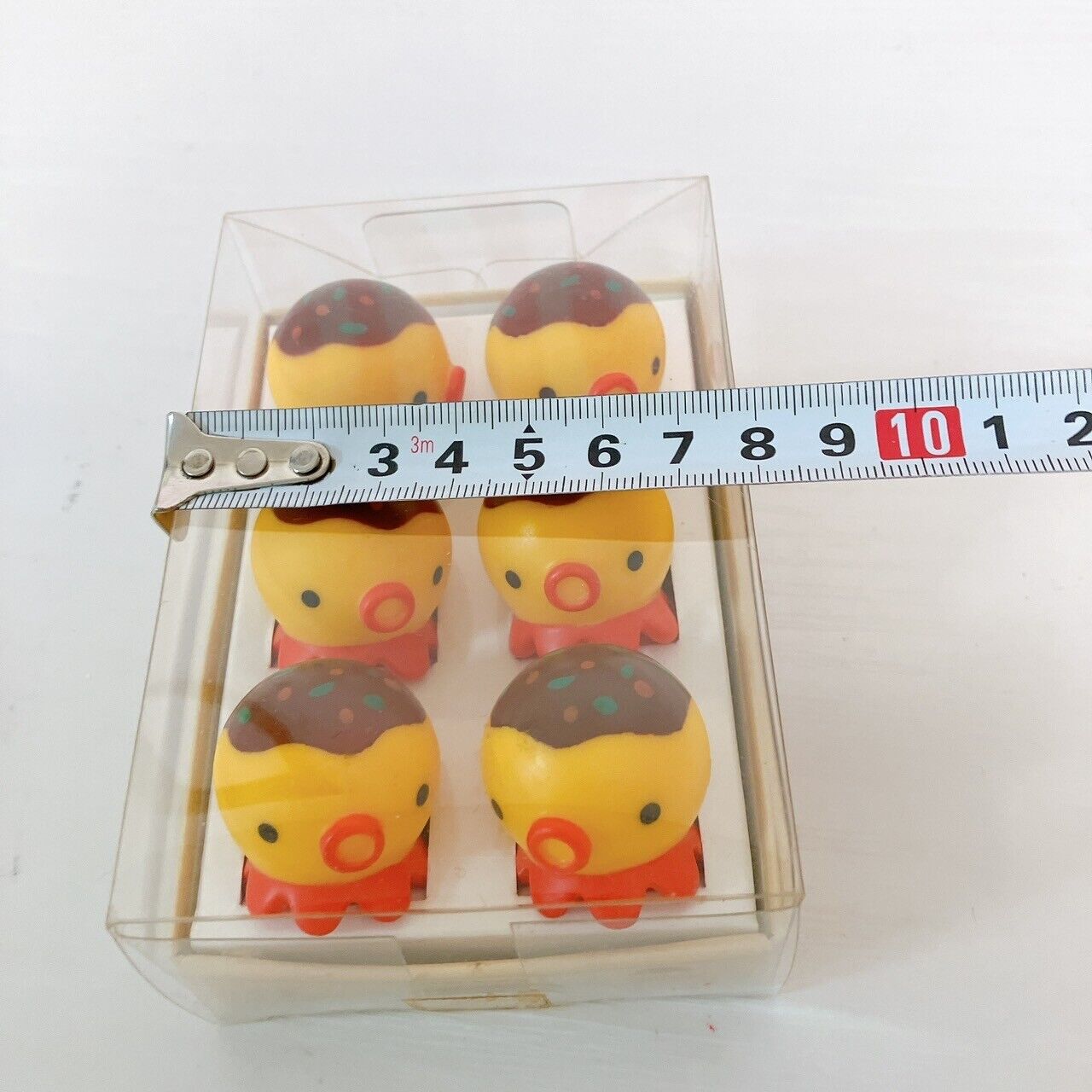 Takochu Octopus Boxed 6 pieces Set Mini Mascot Soft Toy Doll Takoyaki Figure