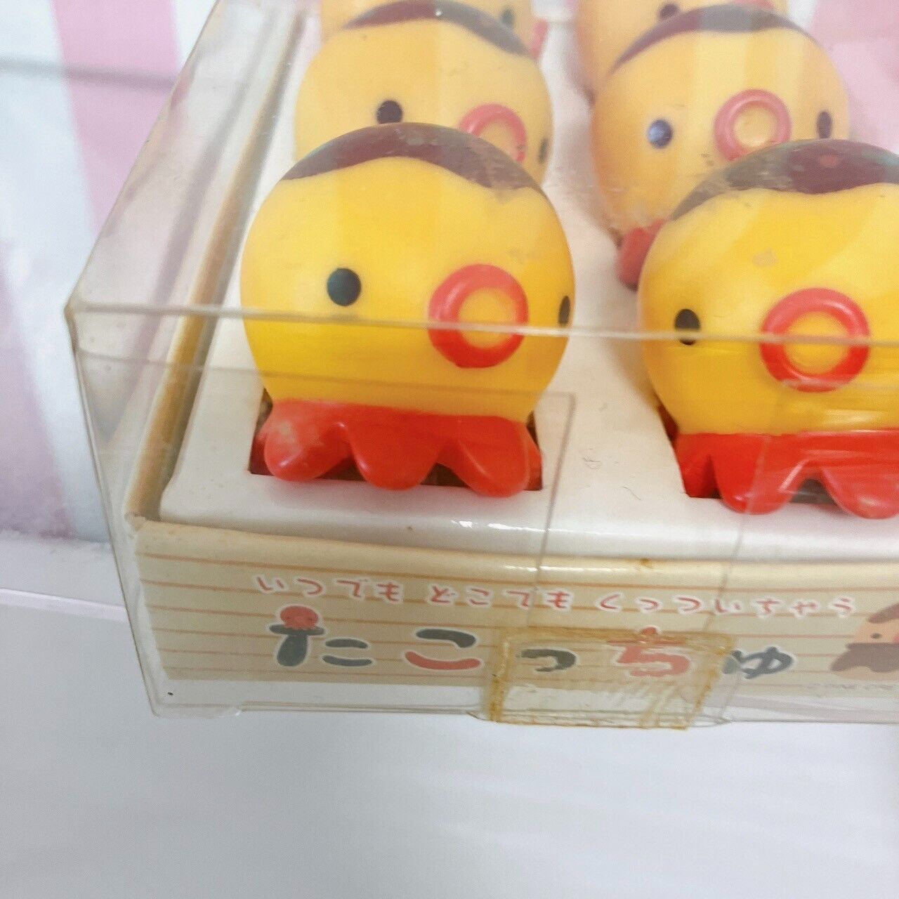 Takochu Octopus Boxed 6 pieces Set Mini Mascot Soft Toy Doll Takoyaki Figure