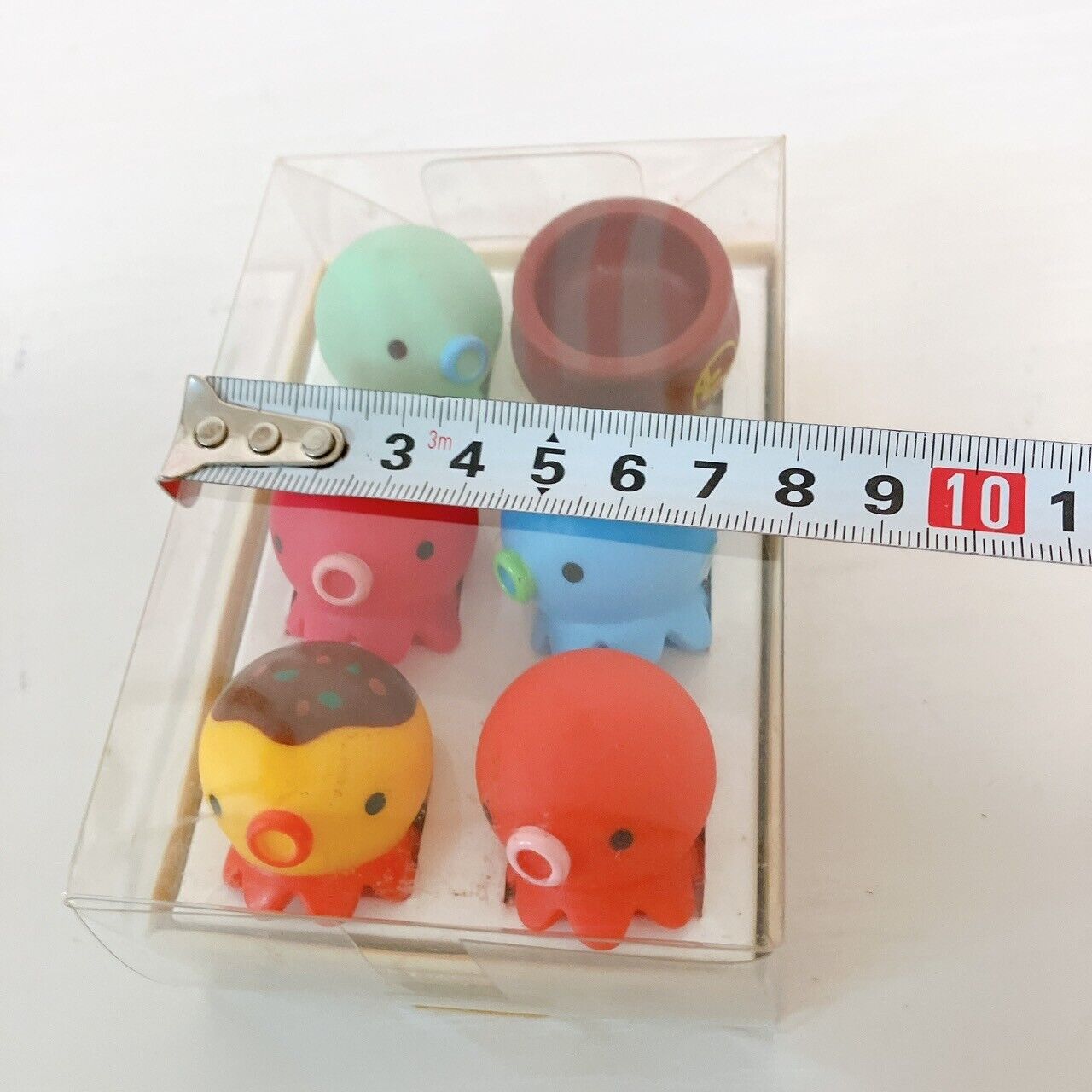 Takochu Octopus Mini Mascot Figure Toy Doll  6 Set Boxed Colorful Pot Takoyaki