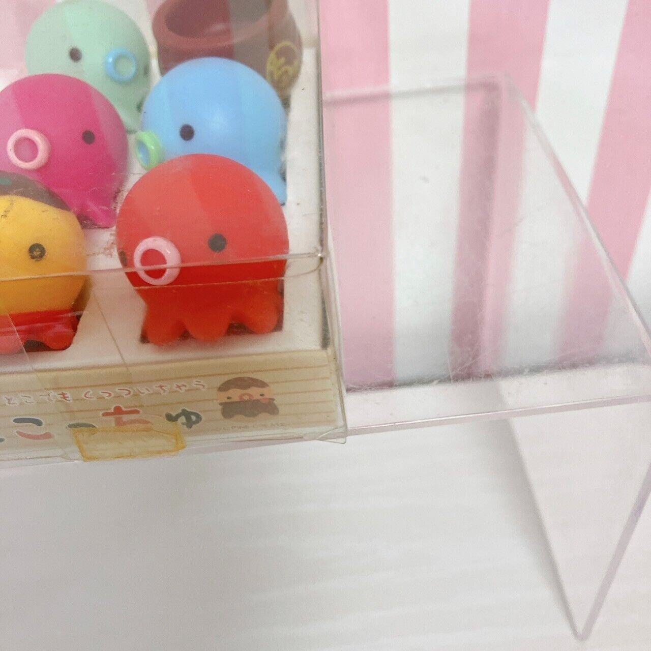 Takochu Octopus Mini Mascot Figure Toy Doll  6 Set Boxed Colorful Pot Takoyaki