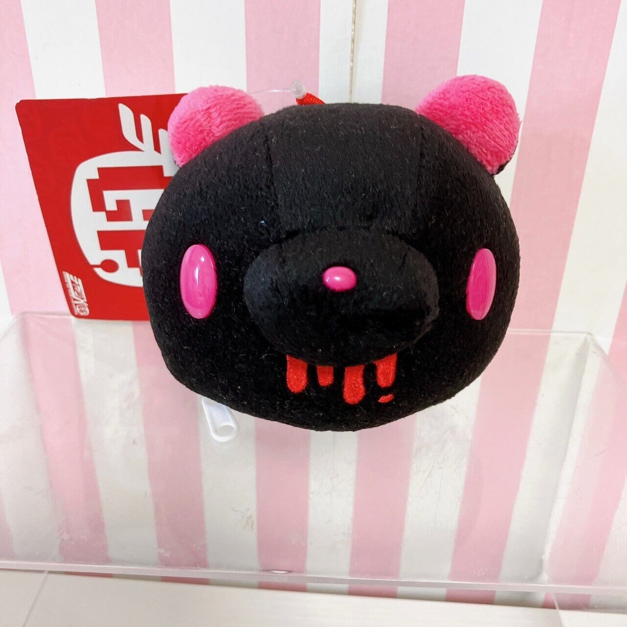 TAiTo Gloomy Bloody Bear Speaker Black Plush Soft Stuffed Toy Chax GP Portable