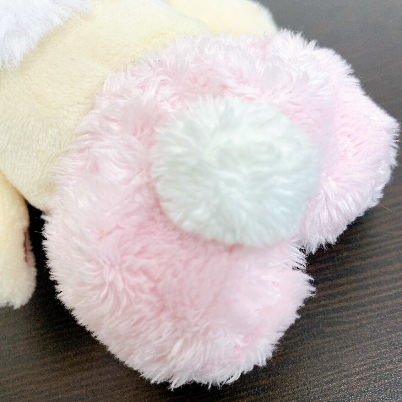 San-X Rilakkuma Korilakkuma Plush Soft Stuffed Toy White Bear Fluffy Strawberry