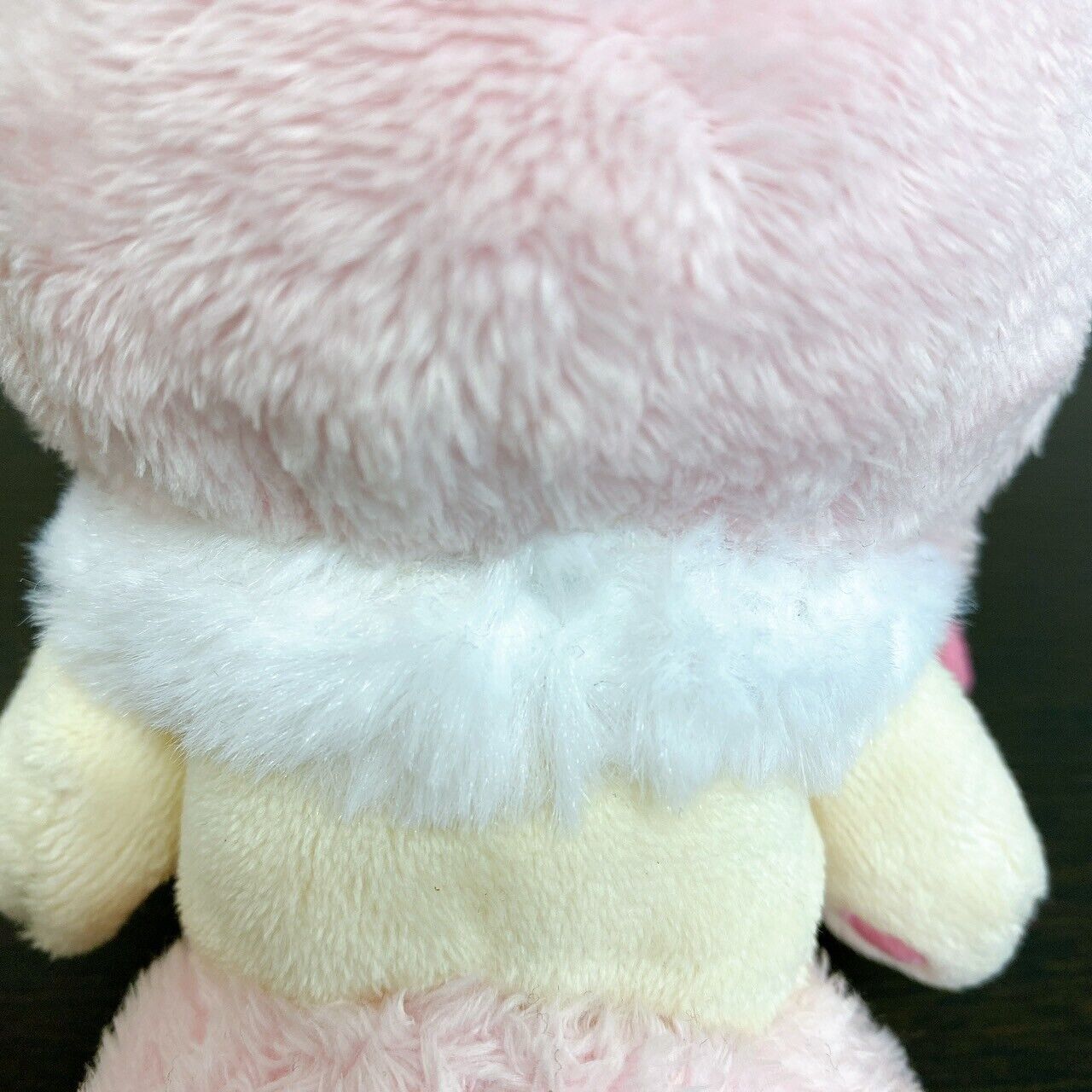 San-X Rilakkuma Korilakkuma Plush Soft Stuffed Toy White Bear Fluffy Strawberry