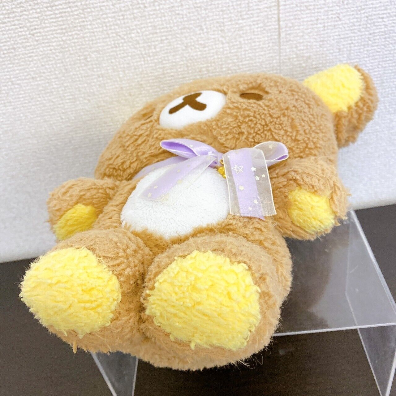 San-X Rilakkuma Plush Soft Stuffed Toy Bear Brown Fluffy Pajamas Party Kawaii