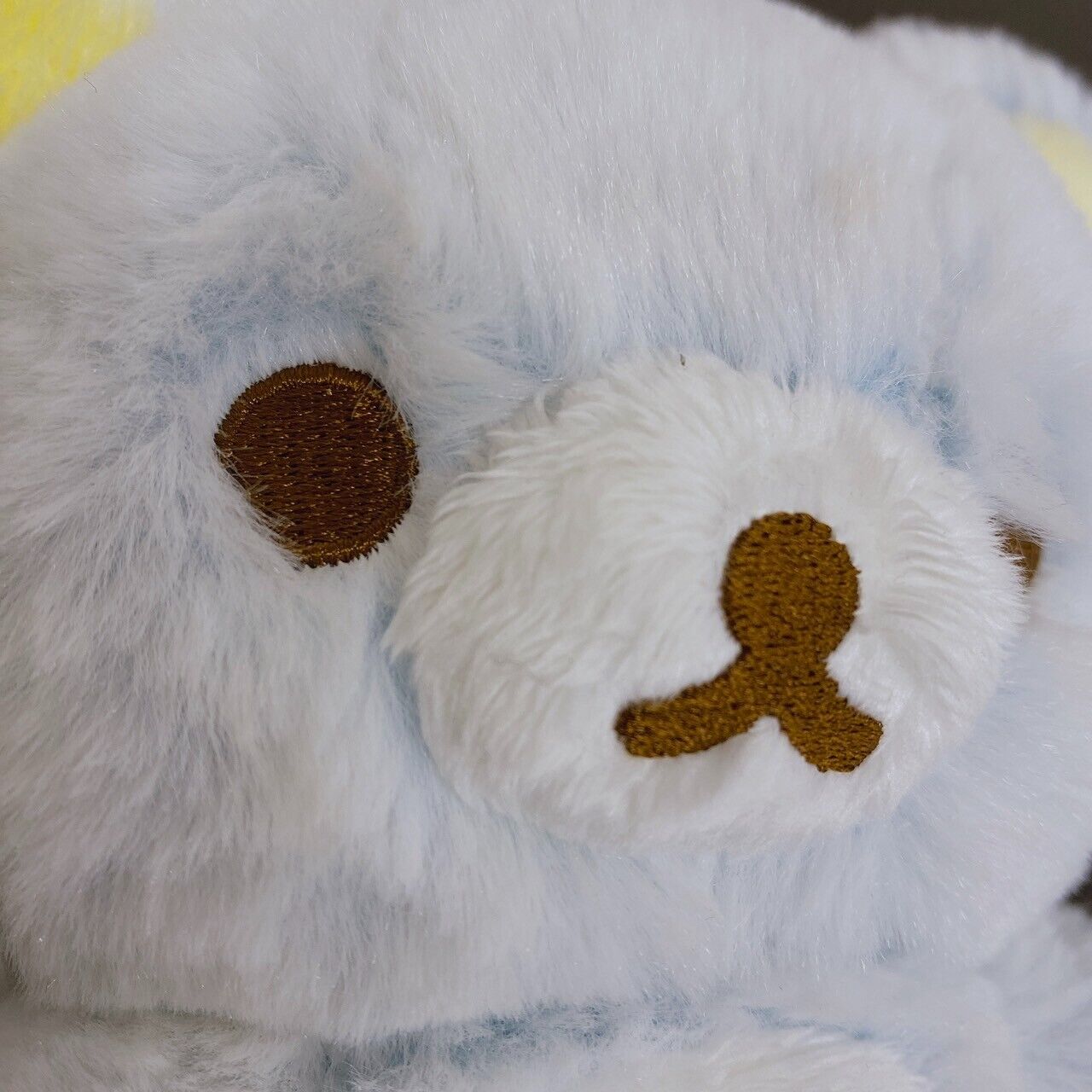 San-X Rilakkuma Plush Soft Stuffed Toy Bear Fluffy Sherbet Light Blue Kawaii