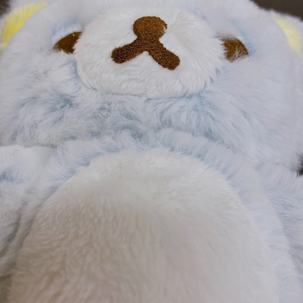 San-X Rilakkuma Plush Soft Stuffed Toy Bear Fluffy Sherbet Light Blue Kawaii