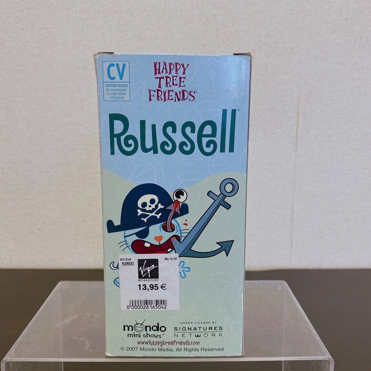 Happy Tree Friends Figure Russell Skull And Crossbones Hat Pirate Kawaii Rare