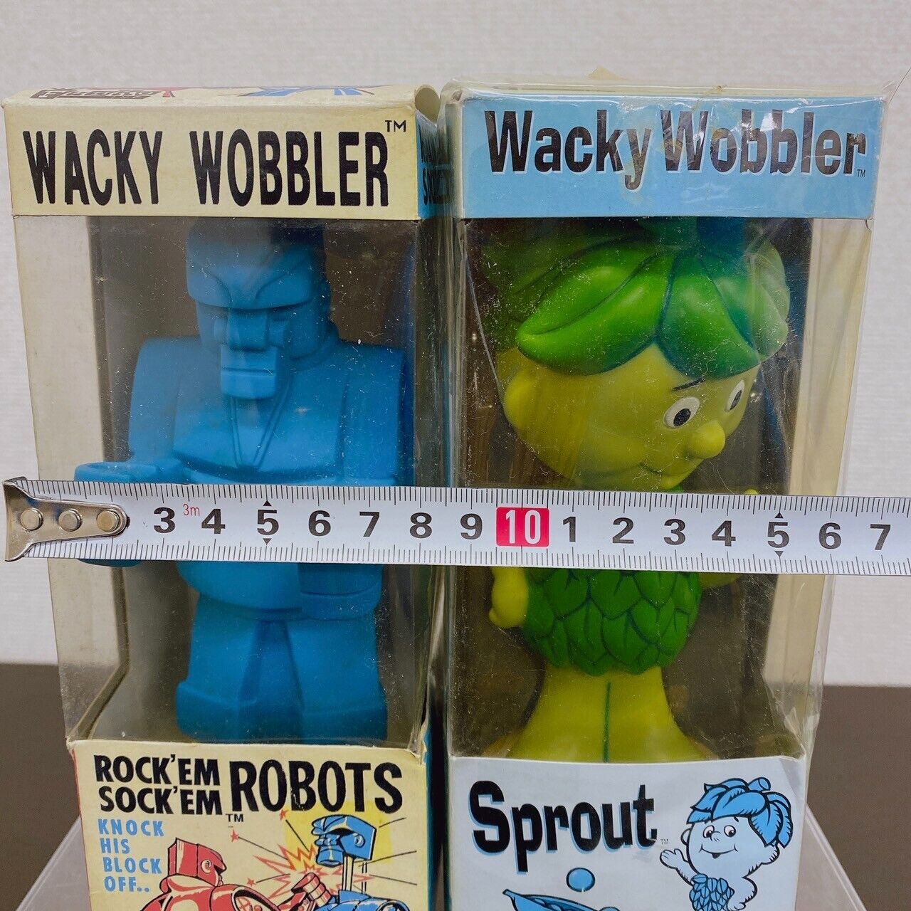 Happy Tree Friends HTF Figure WACKY WOBBLER sprout and ROBOT set Character Rare