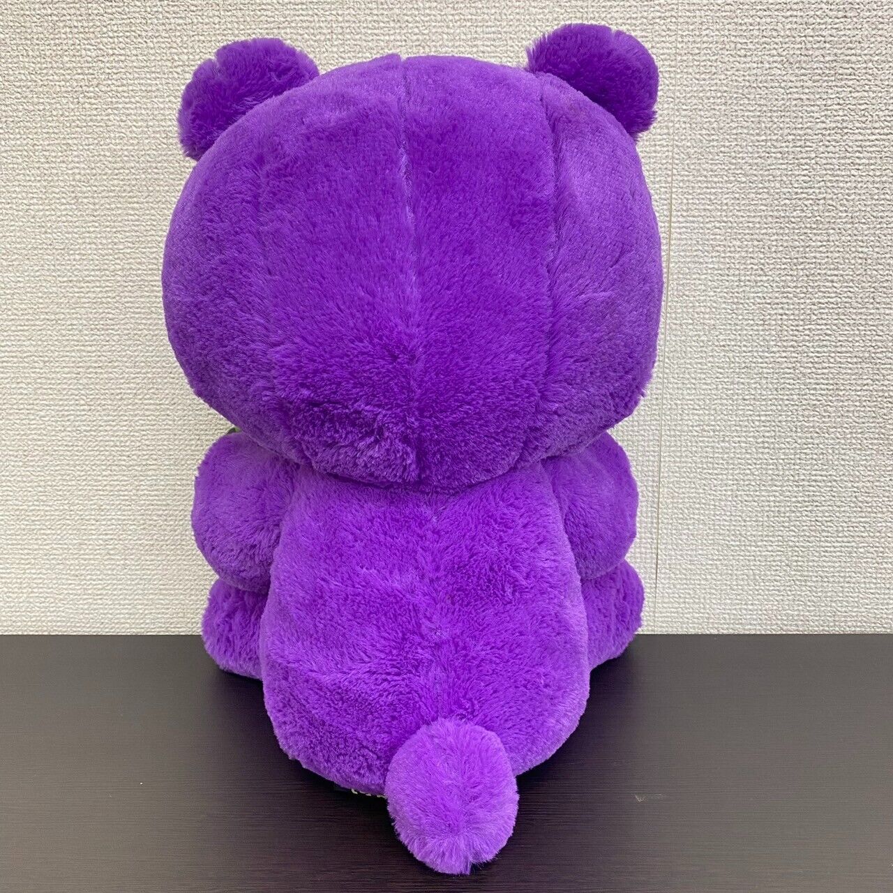 TAiTo Gloomy Bloody Bear Horror Tone Purple Plush Soft Stuffed Toy Doll Fluffy