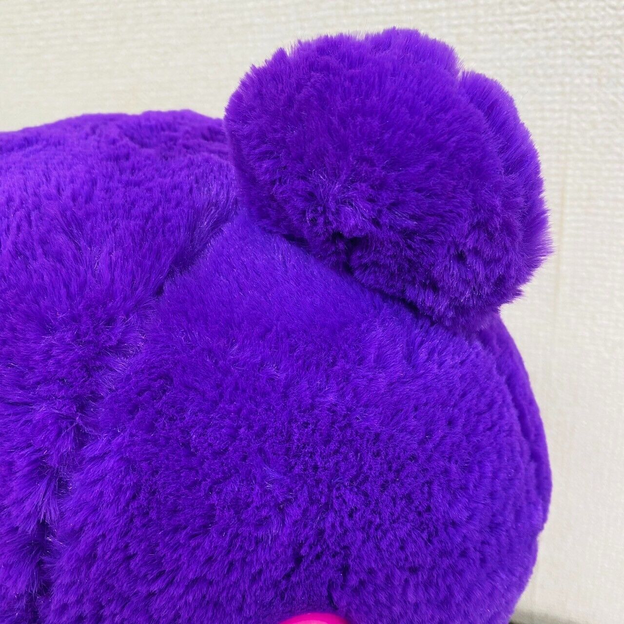 TAiTo Gloomy Bloody Bear Horror Tone Purple Plush Soft Stuffed Toy Doll Fluffy