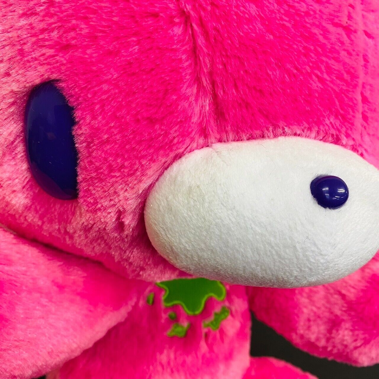 TAiTo Gloomy Bloody Bear Horror Tone Pink Plush Soft Stuffed Toy Doll Chax GP