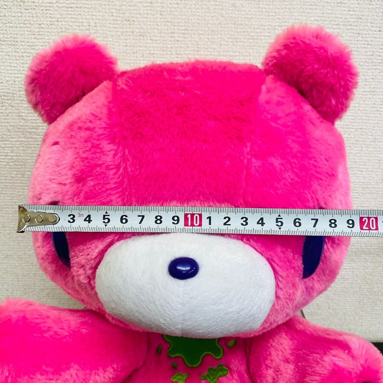 TAiTo Gloomy Bloody Bear Horror Tone Pink Plush Soft Stuffed Toy Doll Chax GP