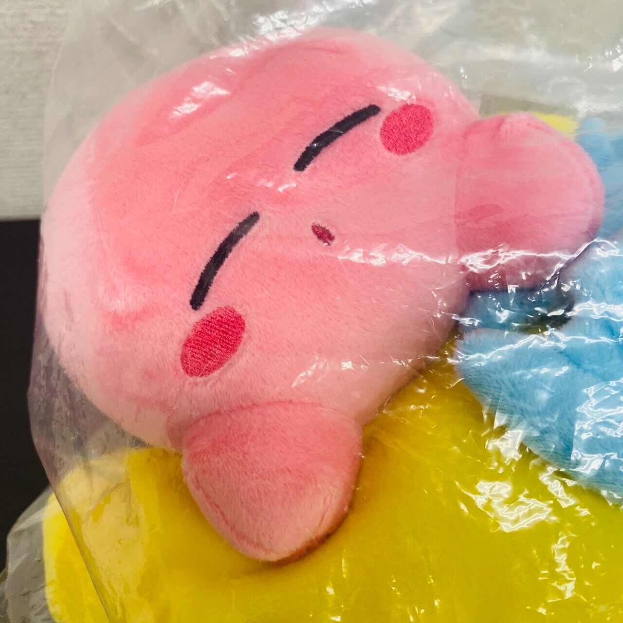 Kirby of the Stars Star Hoshi no Kirby Plush Cushion Soft Stuffed Toy Pink Rare