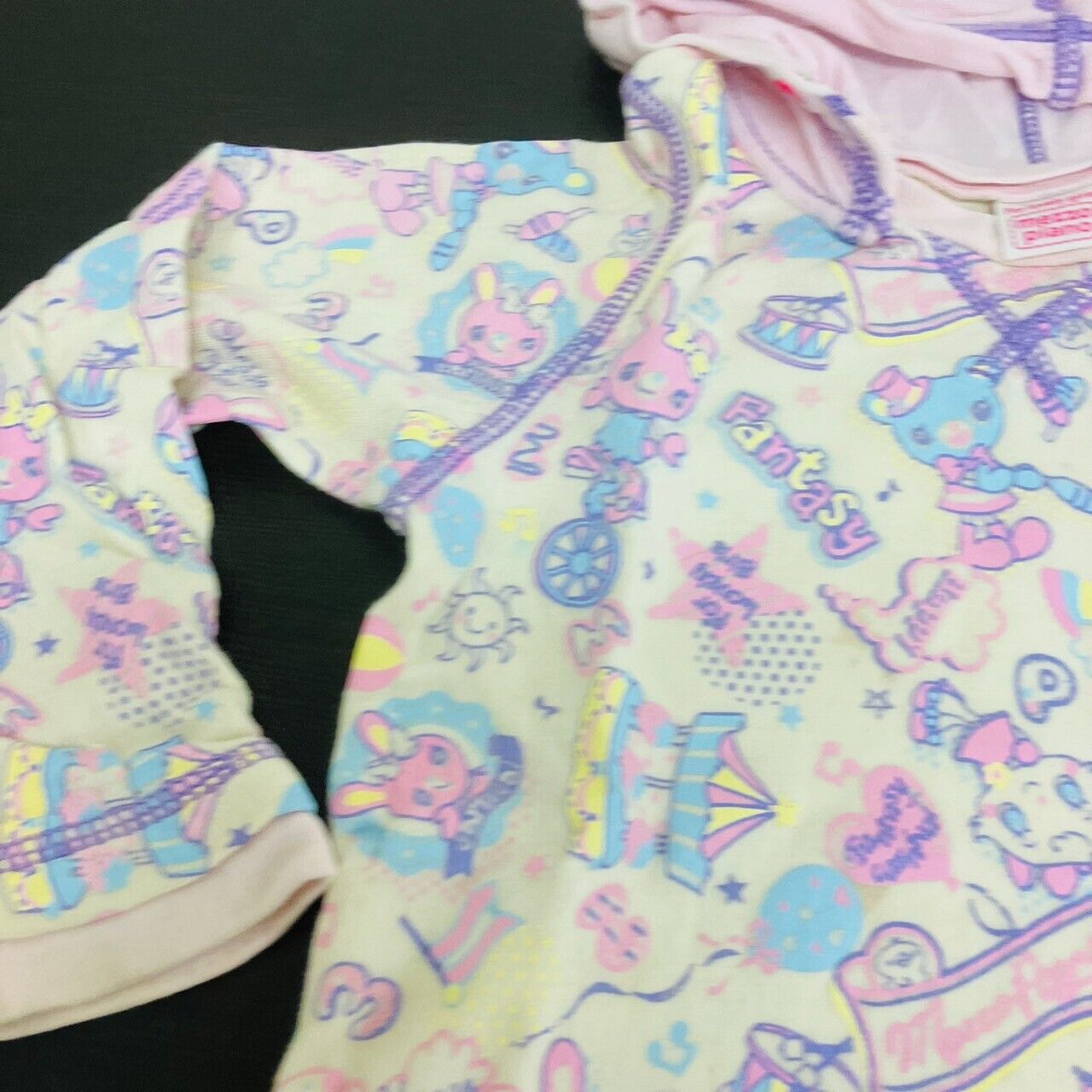 Mezzo Piano Hoodie Pink Size 110cm Ribbon Bunny  Fantasy Clothing Kawaii Rare