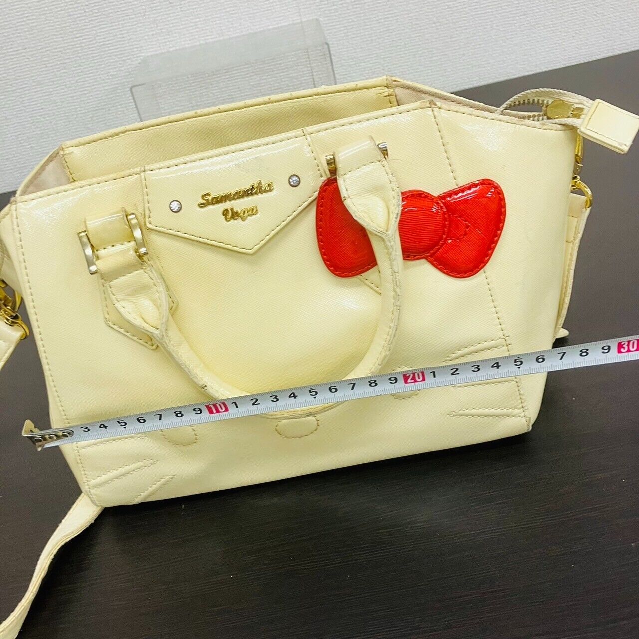 Sanrio Hello Kitty Samantha Vega 2way Shoulder Bag Collaboration Limited White