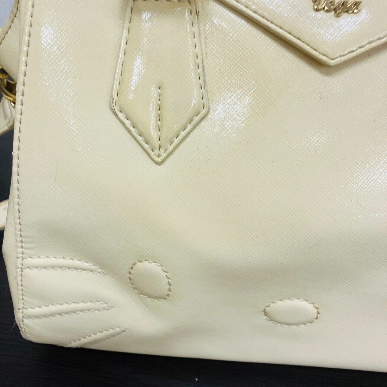 Sanrio Hello Kitty Samantha Vega 2way Shoulder Bag Collaboration Limited White