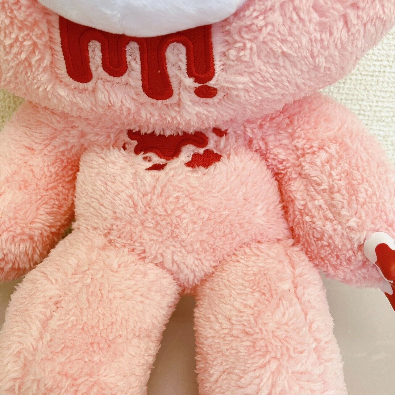 TAiTo Gloomy Bloody Bear Plush Pink Doll Soft Stuffed Toy Coexistence Assortment