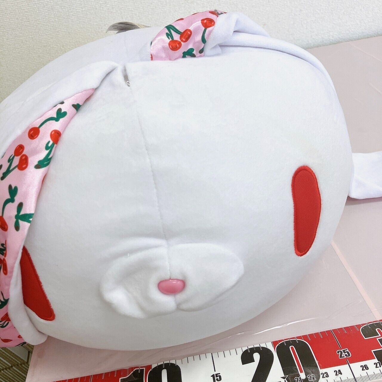 TaiTo Hanyou Usagi All Purpose Rabbit Plush White Soft Stuffed Toy CGP 553 Face