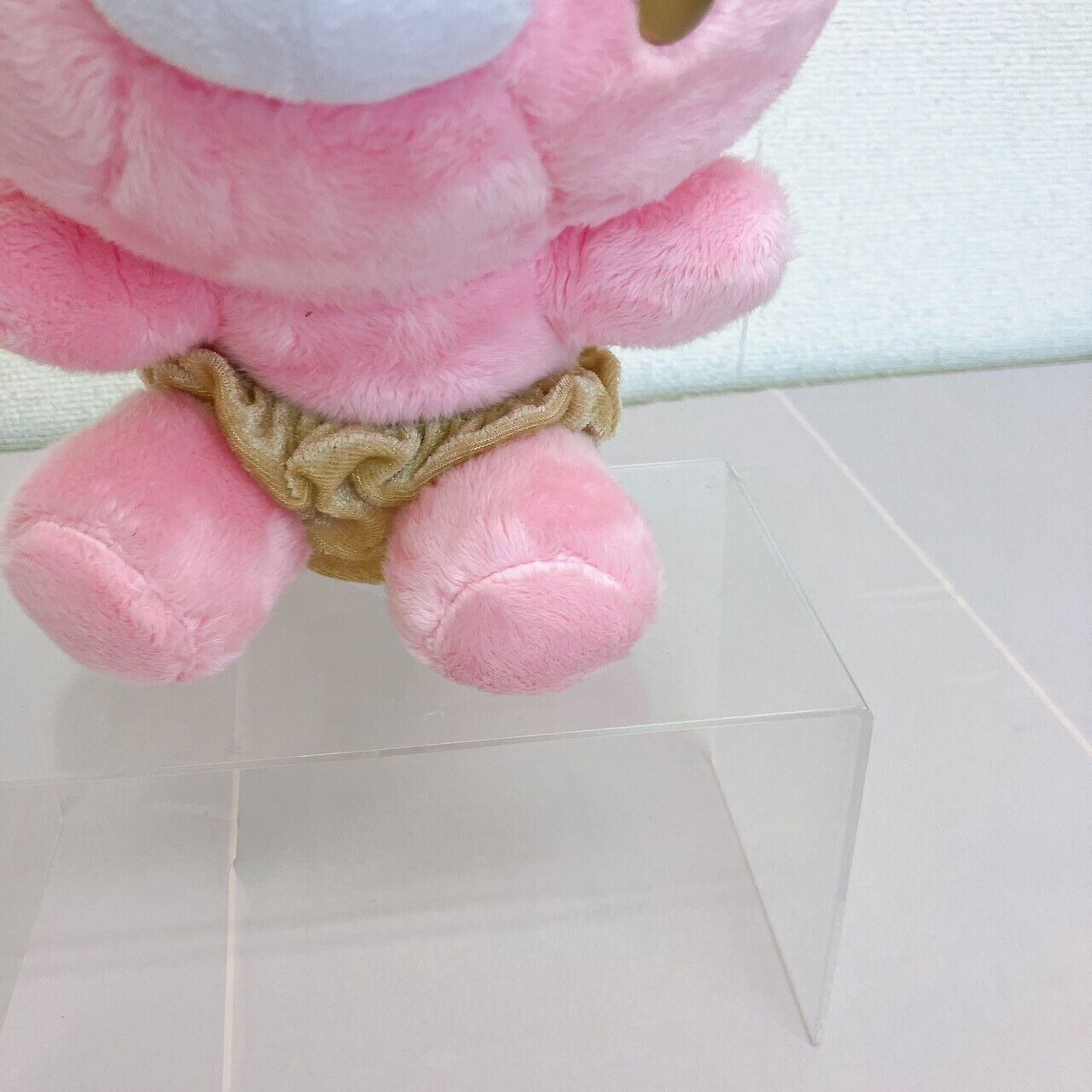 TAiTo Gloomy Bloody Bear Plush Doll Soft Stuffed Toy Pink Gold Pants CGP 551