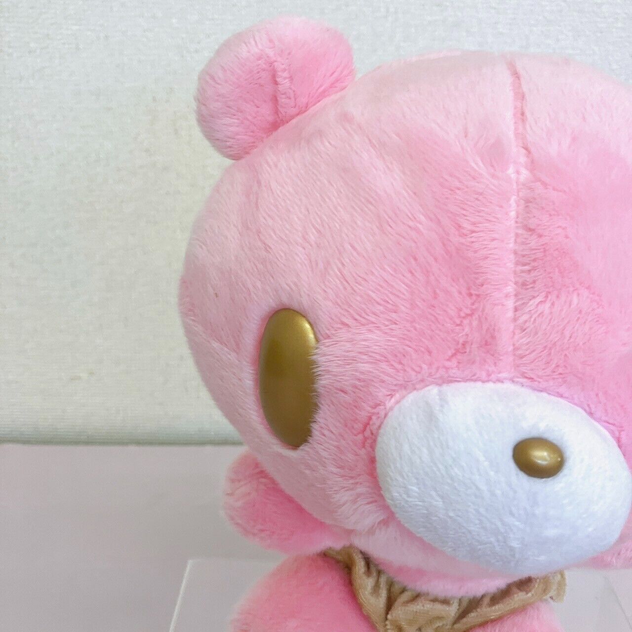 TAiTo Gloomy Bloody Bear Plush Doll Soft Stuffed Toy Pink Gold Pants CGP 551