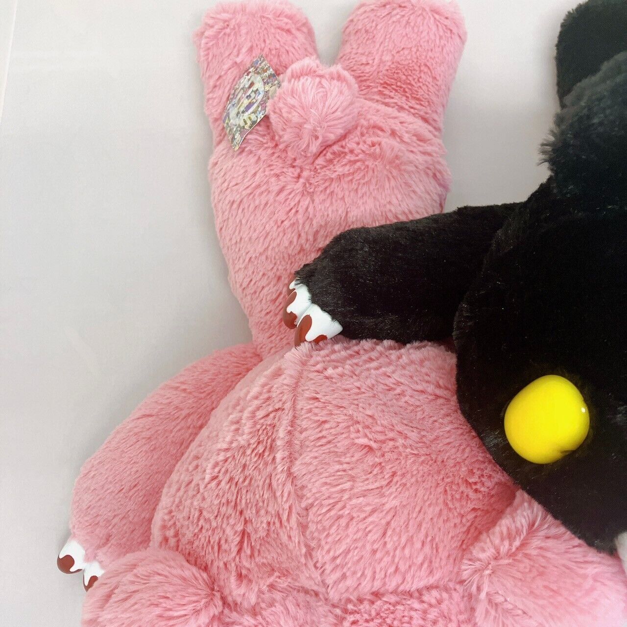 TAiTo Gloomy Bloody Bear Plush Set 3 Doll Soft Stuffed Toy Pink Black White CGP