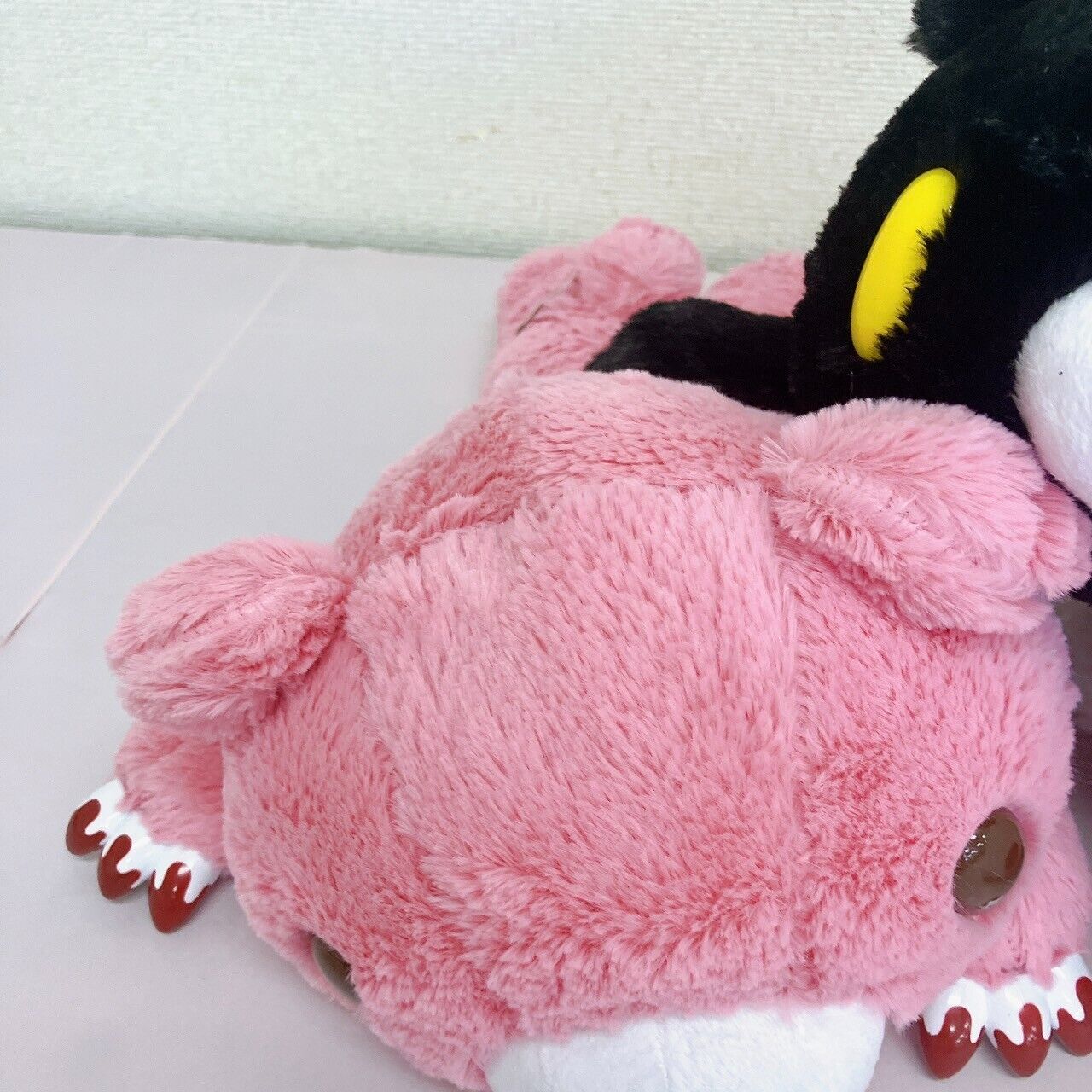 TAiTo Gloomy Bloody Bear Plush Set 3 Doll Soft Stuffed Toy Pink Black White CGP