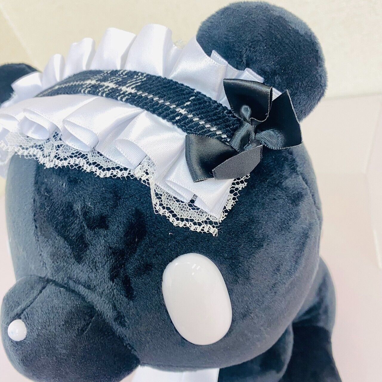 TAiTo Gloomy Bear Bloody Plush Black Doll Soft Stuffed Toy Head Dress Variation