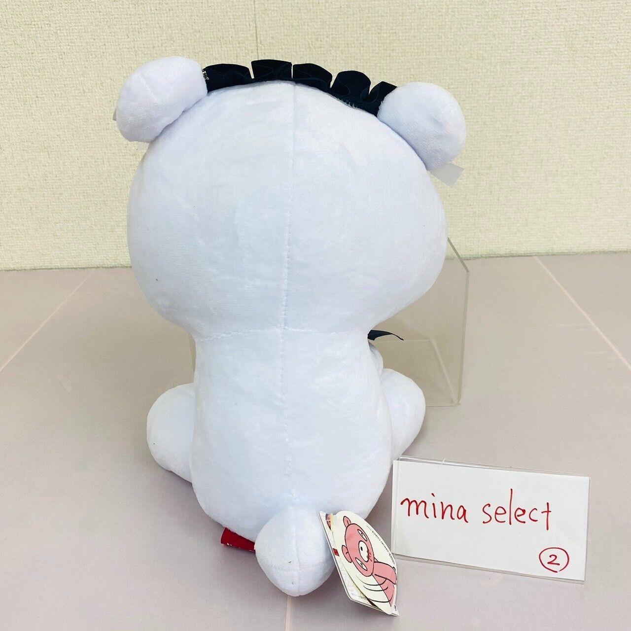 TAiTo Gloomy Bear Bloody Plush White Doll Soft Stuffed Toy Head Dress Variation