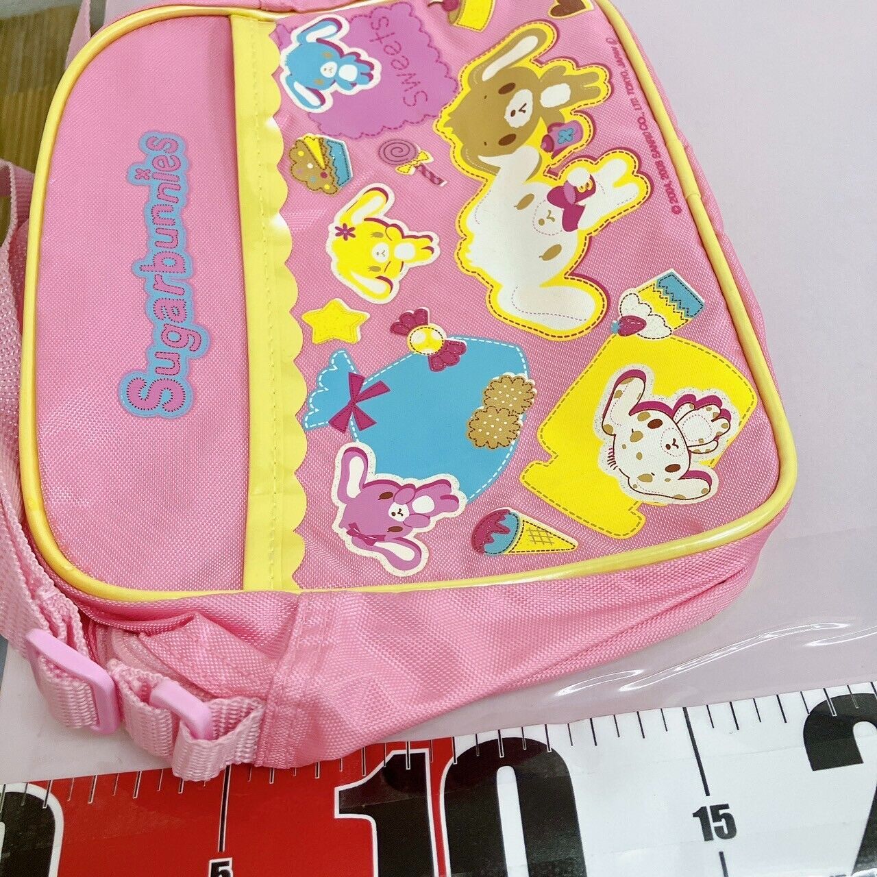 Sanrio Sugar Bunnies Kindergarten Bag Kids Shoulder Rabbits Pink Ice Cake Rare