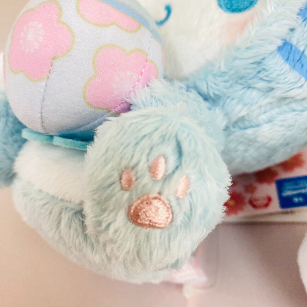 Sanrio Cinnamoroll Milk Plush Set 2 Soft Stuffed Toy White Blue Cat Costume Baby