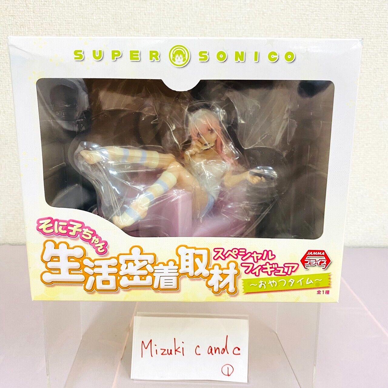 Super Sonico Special Figure Close Lifestyle Coverage Snack Time Girl Anime Manga