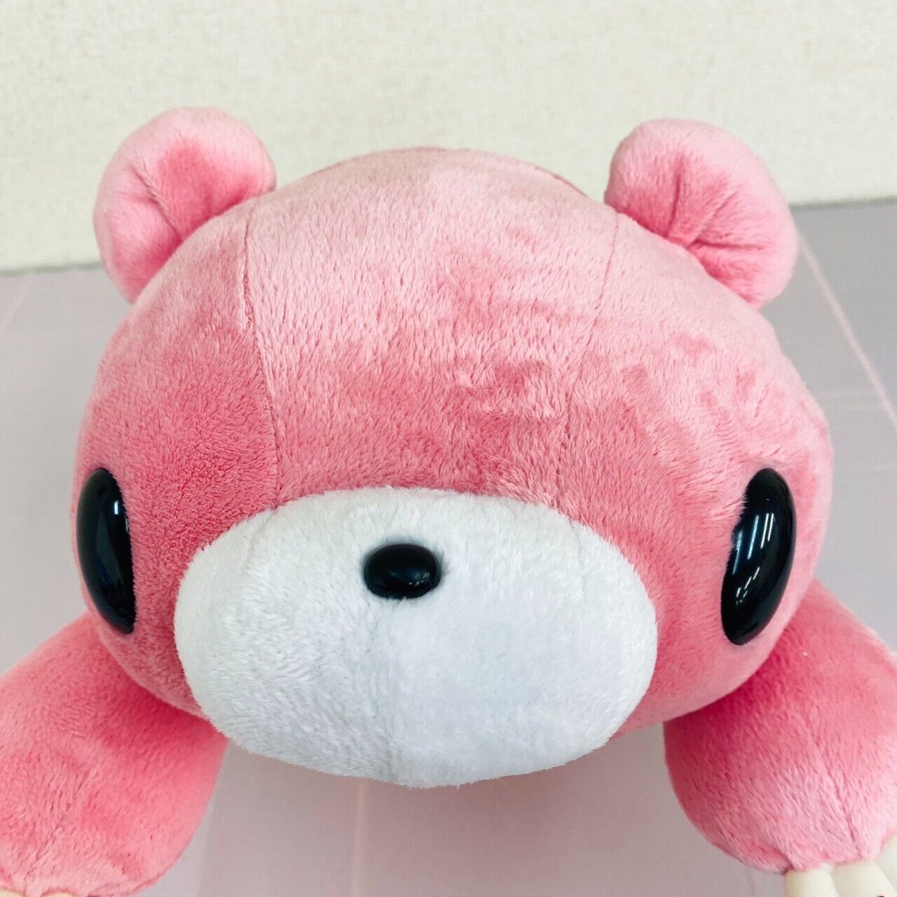 TAiTo Gloomy Bloody Bear Pink Plush Lying Soft Stuffed Toy Chax GP  CGP 138 Rare