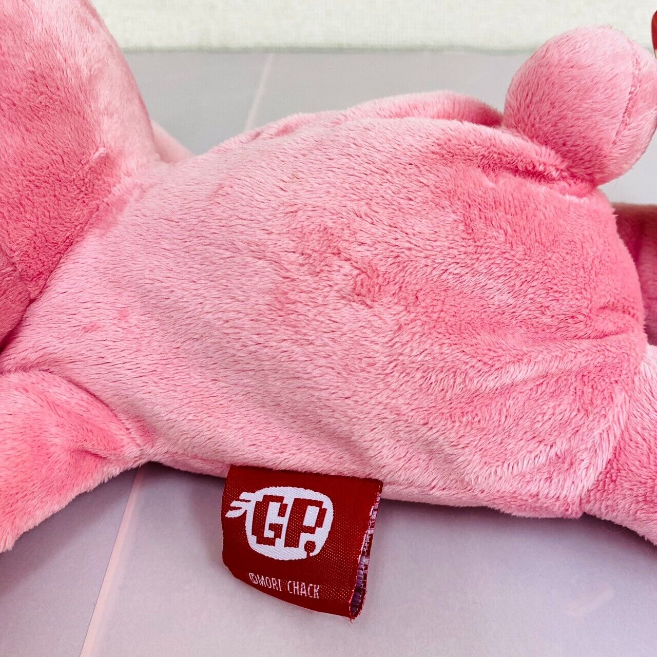 TAiTo Gloomy Bloody Bear Pink Plush Lying Soft Stuffed Toy Chax GP  CGP 138 Rare