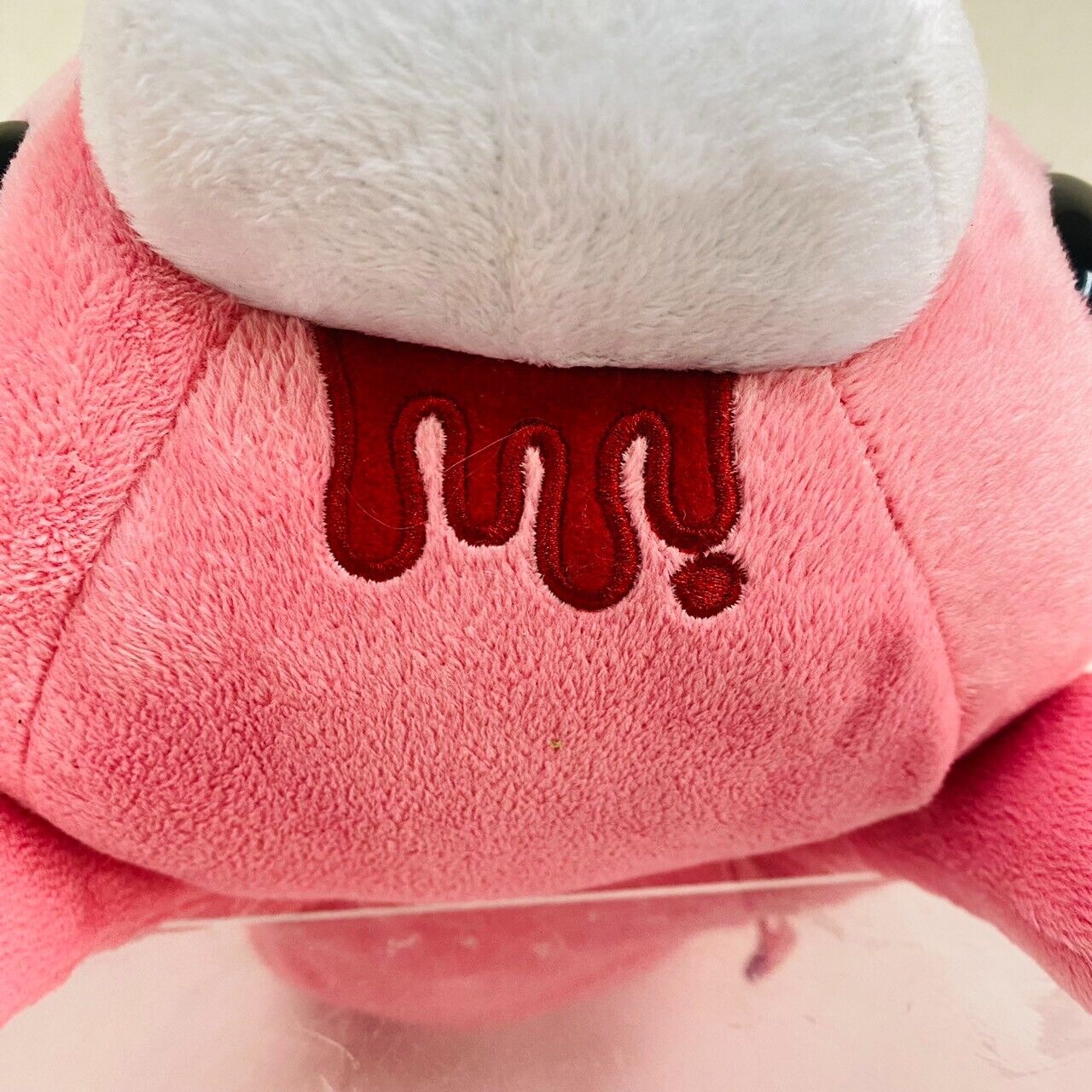 TAiTo Gloomy Bloody Bear Pink Plush Lying Soft Stuffed Toy Chax GP  CGP 138 Rare