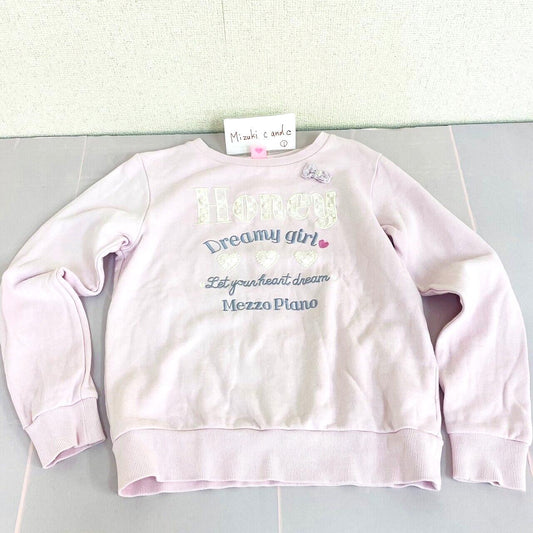 Mezzo Piano Jumper Size 160cm Long Sleeve Pink Honey Dreamy Girl Clothing Ribbon