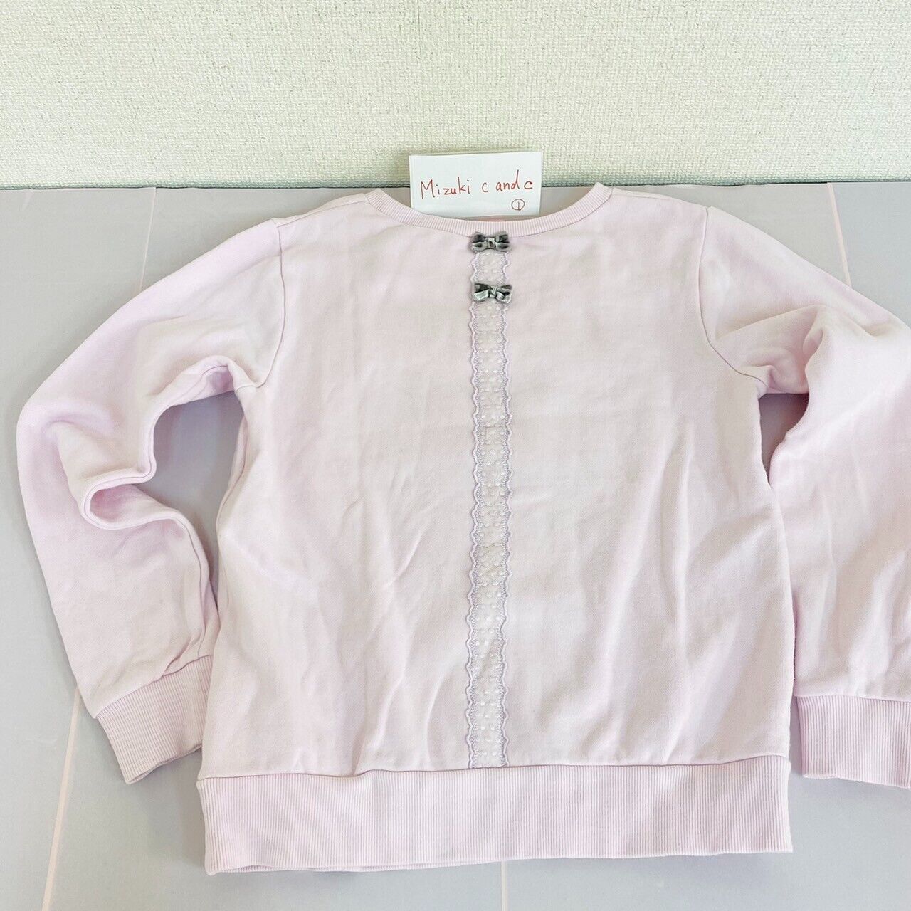 Mezzo Piano Jumper Size 160cm Long Sleeve Pink Honey Dreamy Girl Clothing Ribbon