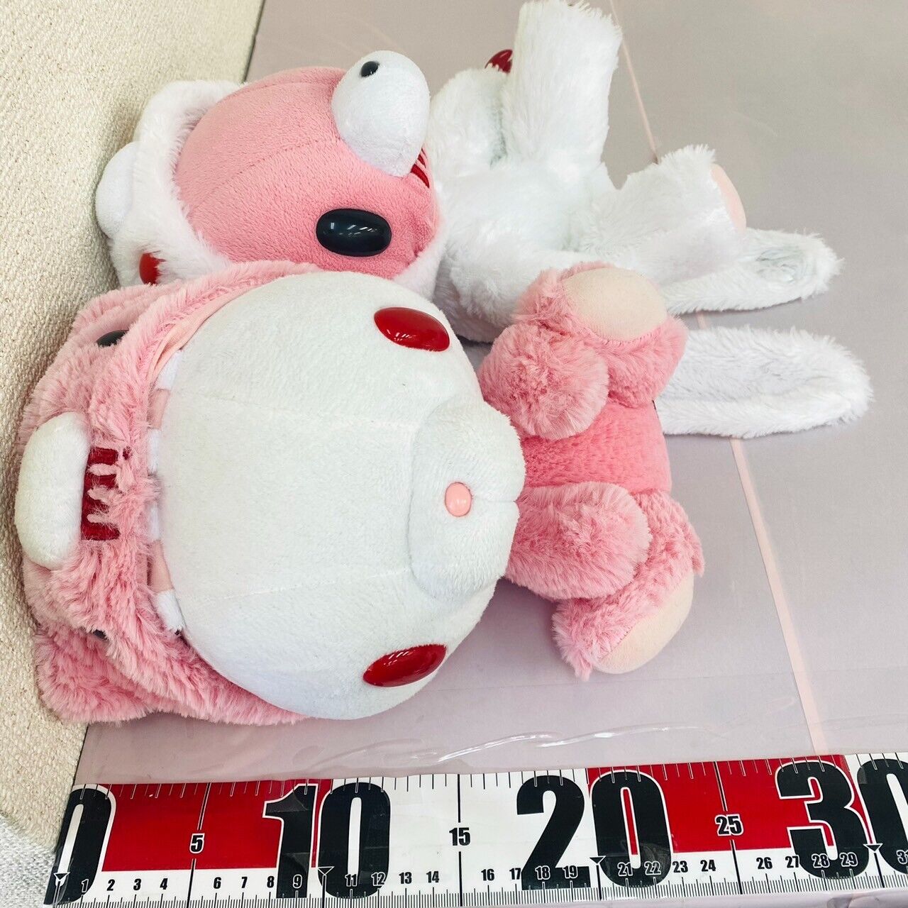 TaiTo Hanyou Usagi All Purpose Rabbit Gloomy Bloody Bear Plush Pink White Set 2