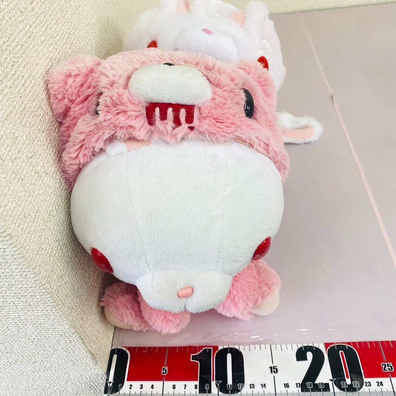 TaiTo Hanyou Usagi All Purpose Rabbit Gloomy Bloody Bear Plush Pink White Set 2