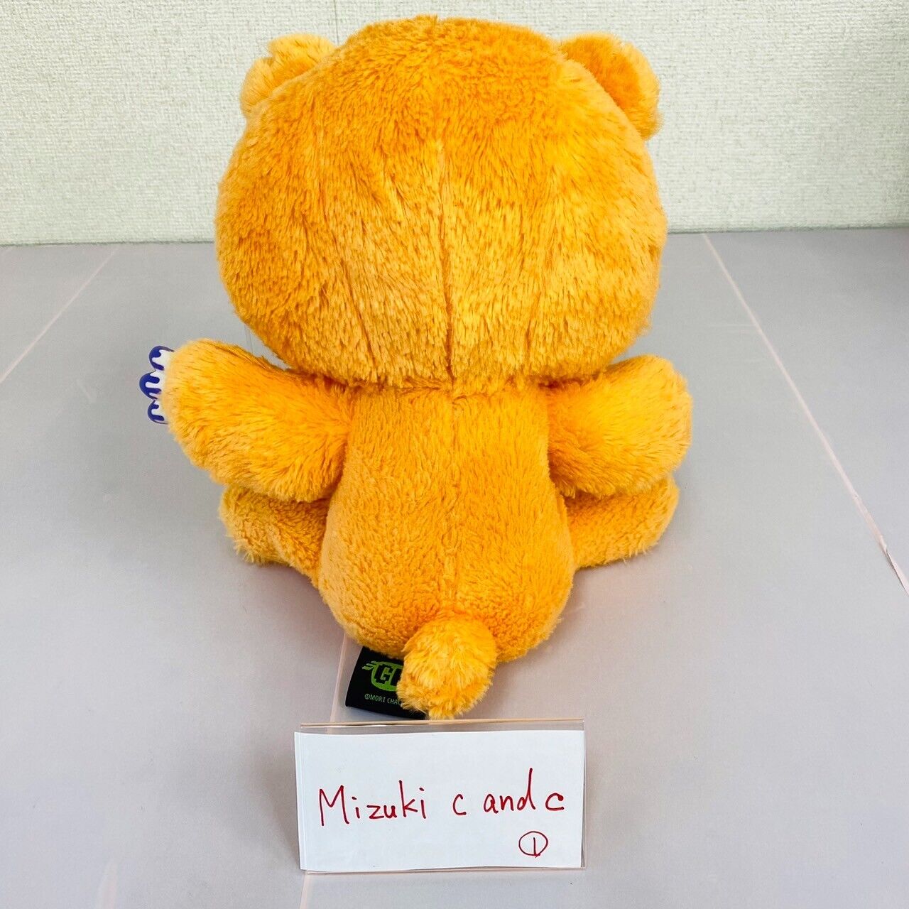 TAiTo Gloomy Bear Bloody Horror Tone Orange Plush Doll Soft Stuffed Toy Kawaii