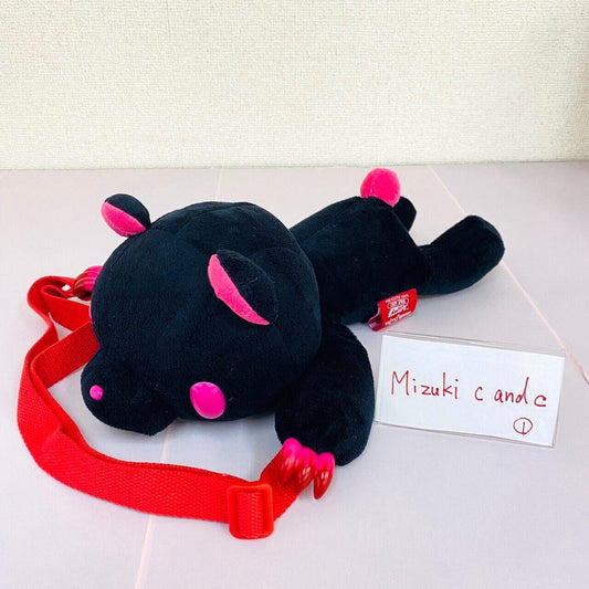 Gloomy Bloody Bear Pouch Black Plush Soft Toy TAiTo Proud of Strength Chax GP